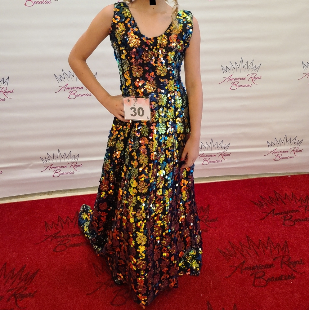 Custom sequence dress